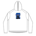 StitchVybzz Blue Graphic Hoodie