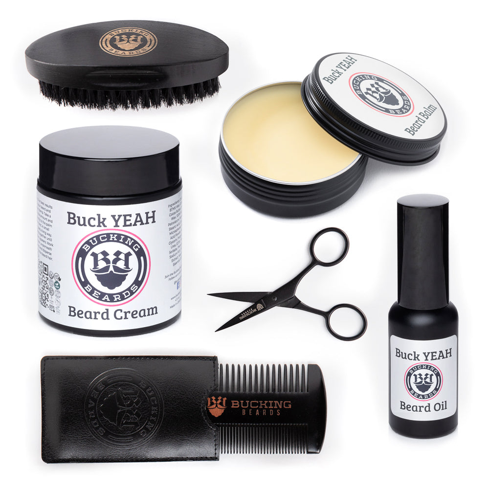 Bucking Beards Men's Beard Grooming Bundle
