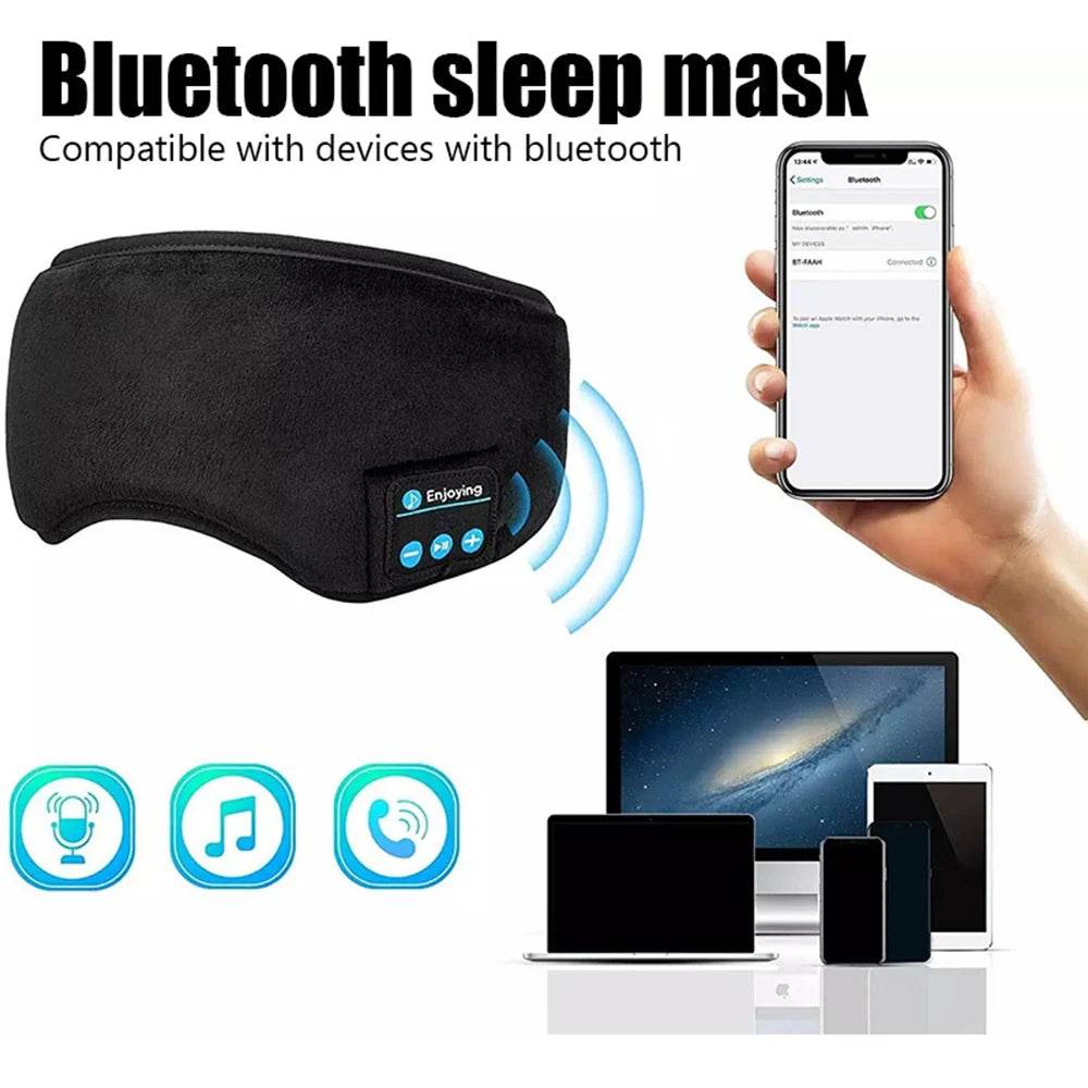 Bluetooth Sleep Headband with Wireless Audio