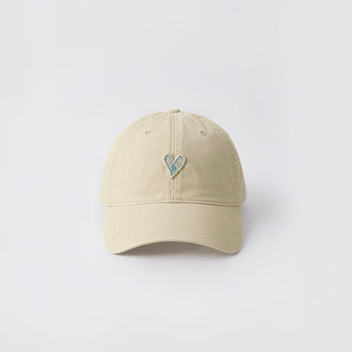 Heart Embroidery Cap