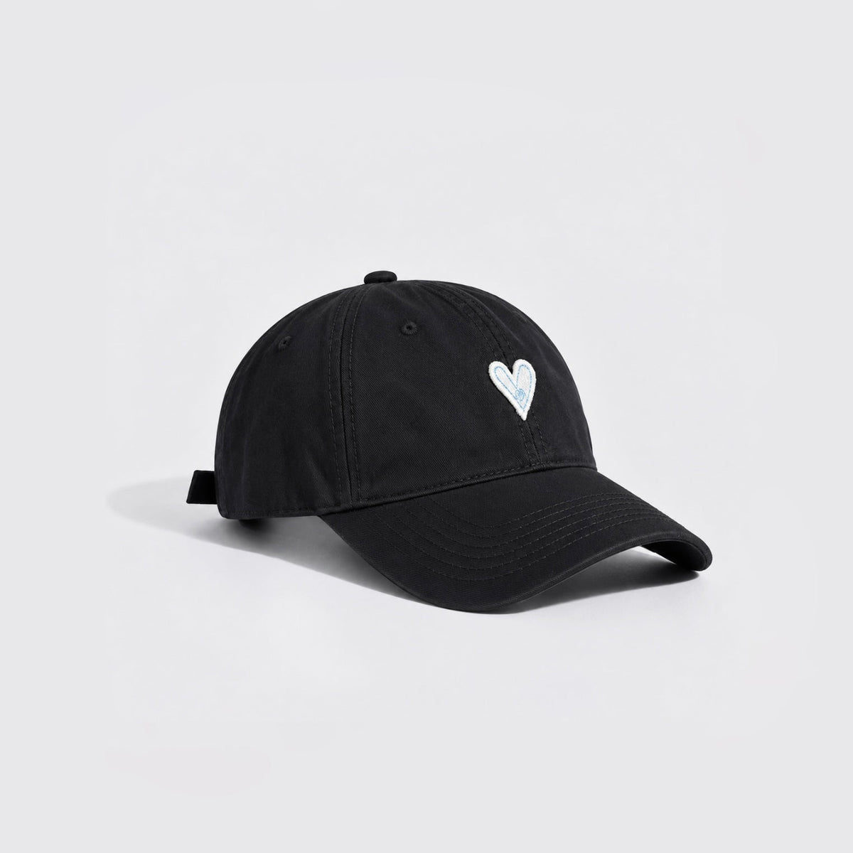 Heart Embroidery Cap